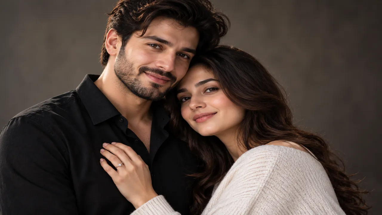 Realistic Couple Portrait